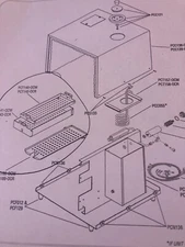 Pelton Crane OCR or OCM complete tray set