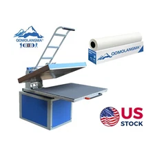 US Stock 39 x 47in Large Format Manual Textile Thermo Transfer Heat Press 220V