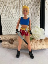 625⚜️ Action Man Figurine Nathalie Année 1996 Hasbro Hauteur 29 Cm