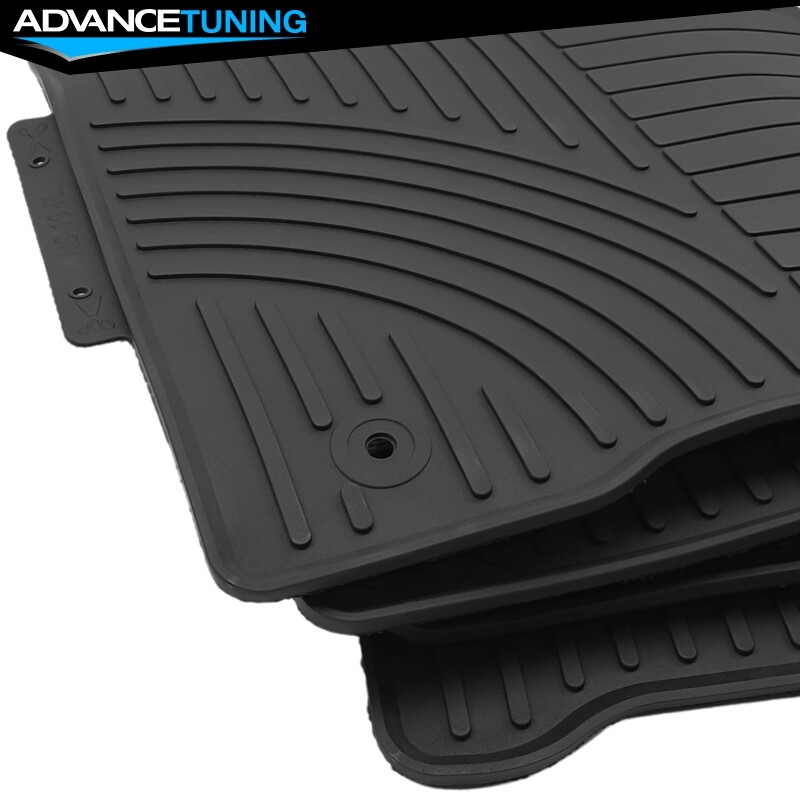 Fits 1824 Nissan Kicks 4Dr Black Latex Rubber Floor Mats All Weather Liners 5PC eBay