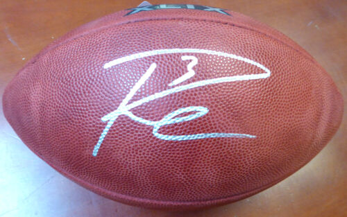 RUSSELL WILSON AUTOGRAPHED SUPER BOWL XLIX LEATHER FOOTBALL SEAHAWKS RW 105020 - Picture 2 of 6