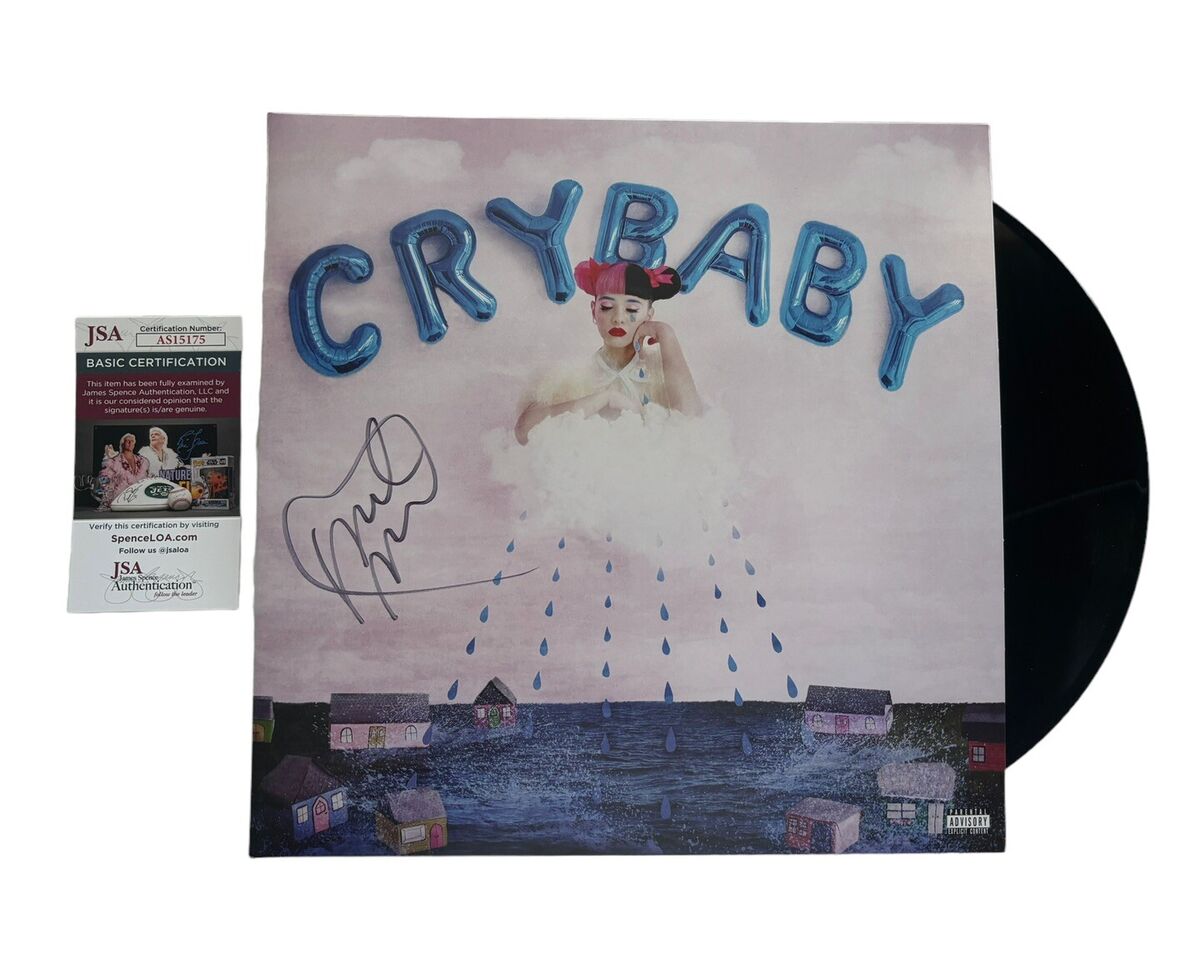 MELANIE MARTINEZ CRYBABY SIGNED JSA VINYL LP Record MELANIE MARTINEZ CRYBABY SIGNED JSA VINYL LP Record