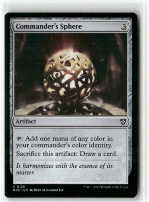 Commander's Sphere - Commander Aetherdrift MTG