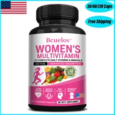 Multivitamin for Women - Highest Potency Complete Daily + Multimineral Capsules