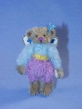 DEB CANHAM "MARCH FAIRY" MINIATURE MOHAIR BEAR LIMITED EDITION