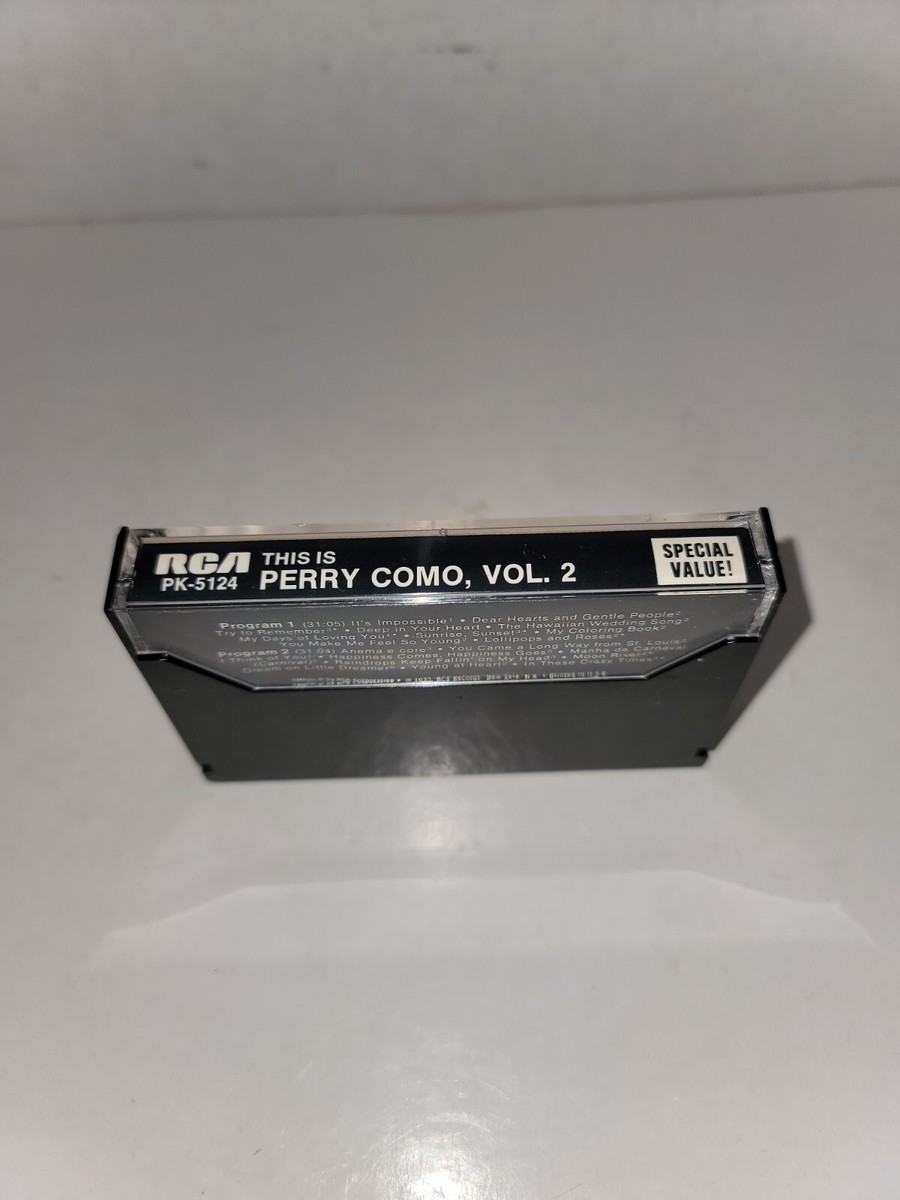 This Is Perry Como Volume 2 On Cassette | eBay