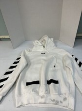 Off White Seeing Things Hoodie White Used Size M