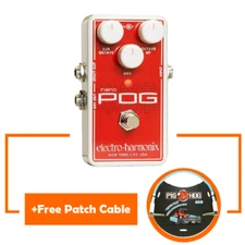 Electro Harmonix NanoPog POLYPHONIC OCTAVE GENERATOR Guitar Effect Pedal - New