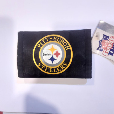NFL GAMEDAY PITTSBURGH STEELERS NYLON TRI FOLD WALLET