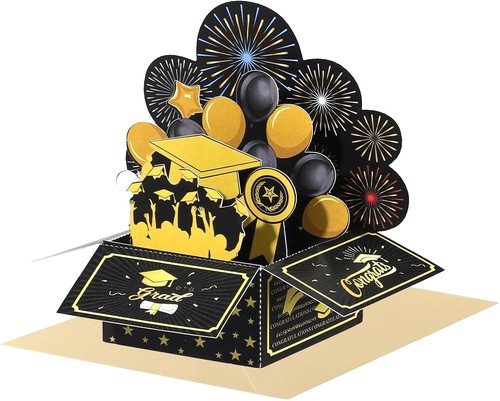 Carte Pop-up D'anniversaire - Carte De Vœux D'anniversaire - Cadeau