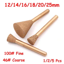 12mm-25mm Brazing Diamond Grinding Head Bits Polishing Carving For Jade Stone
