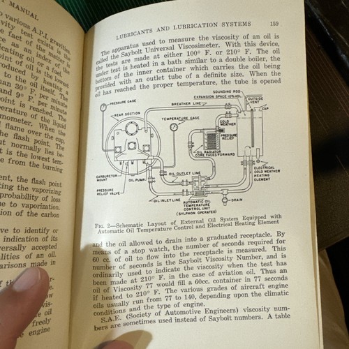 1942 AIRCRAFT POWERPLANT MANUAL G. B. Manly INSTRUCTION REFERENCE WWII - Picture 11 of 12