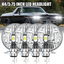 4pcs 5.75 5 34 Led Headlights Hilo Beam Fit Pontiac Gto Grand Prix Firebird