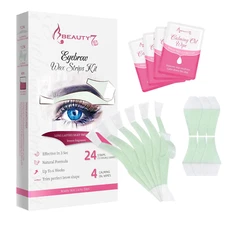 Beauty7 Facial Wax Strips Hair Removal Eyebrow Wax Strips Kit Eyebrow Shaper at