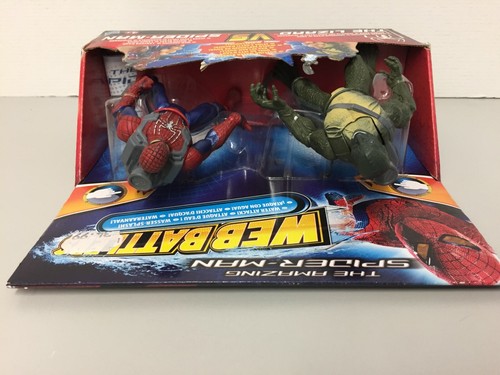 THE LIZARD Vs SPIDER-MAN WEB BATTLERS DUELO AGUA (WATER DUEL). HASBRO. NUEVO - Imagen 5 de 7