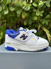 New Balance 2022 550 'Lakers Pack - Infinity Blue' Leather Sneakers 5M/6.5 W