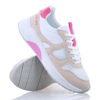 Girls Kids Casual Lace Up Walking Running Gym Sports School Trainers Shoes  Size