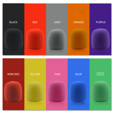 100pcs Microphone Windshield for Shure SM58 Beta 87a SM86 SM48 Microphone