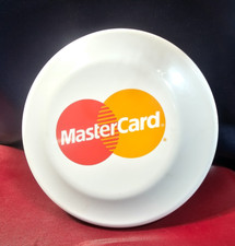 Vintage Advertising Mastercard  Flying Disc Frisbee 1980's Rare 9 1/4"