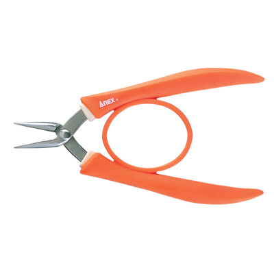 ANEX Stainless Steel Precision Rubber Grip Pincers Pliers 160mm No.255