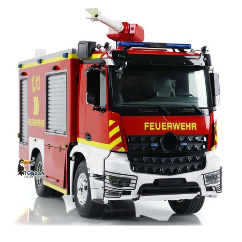1/14 RC Feuerwehrauto 4x2 Elektroauto Funkgesteuertes Feuerwehrfahrzeug Modell - Bild 7 von 24