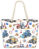 Void Tasche Bagger Baustelle Kinder Kinderzimmer Jungen Spielzeug