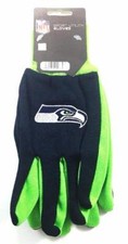 Seattle Seahawks Gloves Utility Work Sports NFL Winter No Slip Fan Football Team