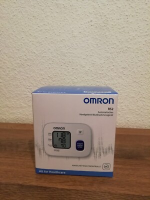 Omron RS 2 HEM-6161-D Blutdruckmessgerät mit Handgelenk-Manschette 