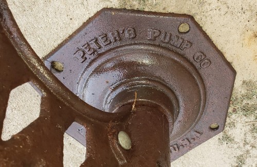 Original Rare Early Peter's Pump Co. Kewanee, IL Well Water PUMP - Picture 3 of 18