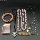 Avon Vintage Gold Tone Costume Jewelry Lot 11pc Necklaces Bangle Bracelet