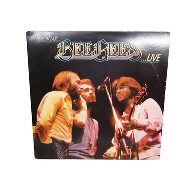 The Bee Gees: Here At Last, Live. Vinyl Record Double LP. 1977. RS-2-3901