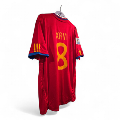 SPAIN HOME - World Cup 2010 - Football Soccer - XAVI # 8 - XL (Run