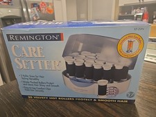 Remington Care Setter KF-20N Hot Rollers Set 20 Velvet Flocked Wax Core Clips