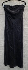 New Quince 100% Washable Silk Strapless Midi Dress Women's US Size M