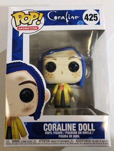 Funko Pop Animation Coraline Doll 425 Vinyl Figure Original With Box