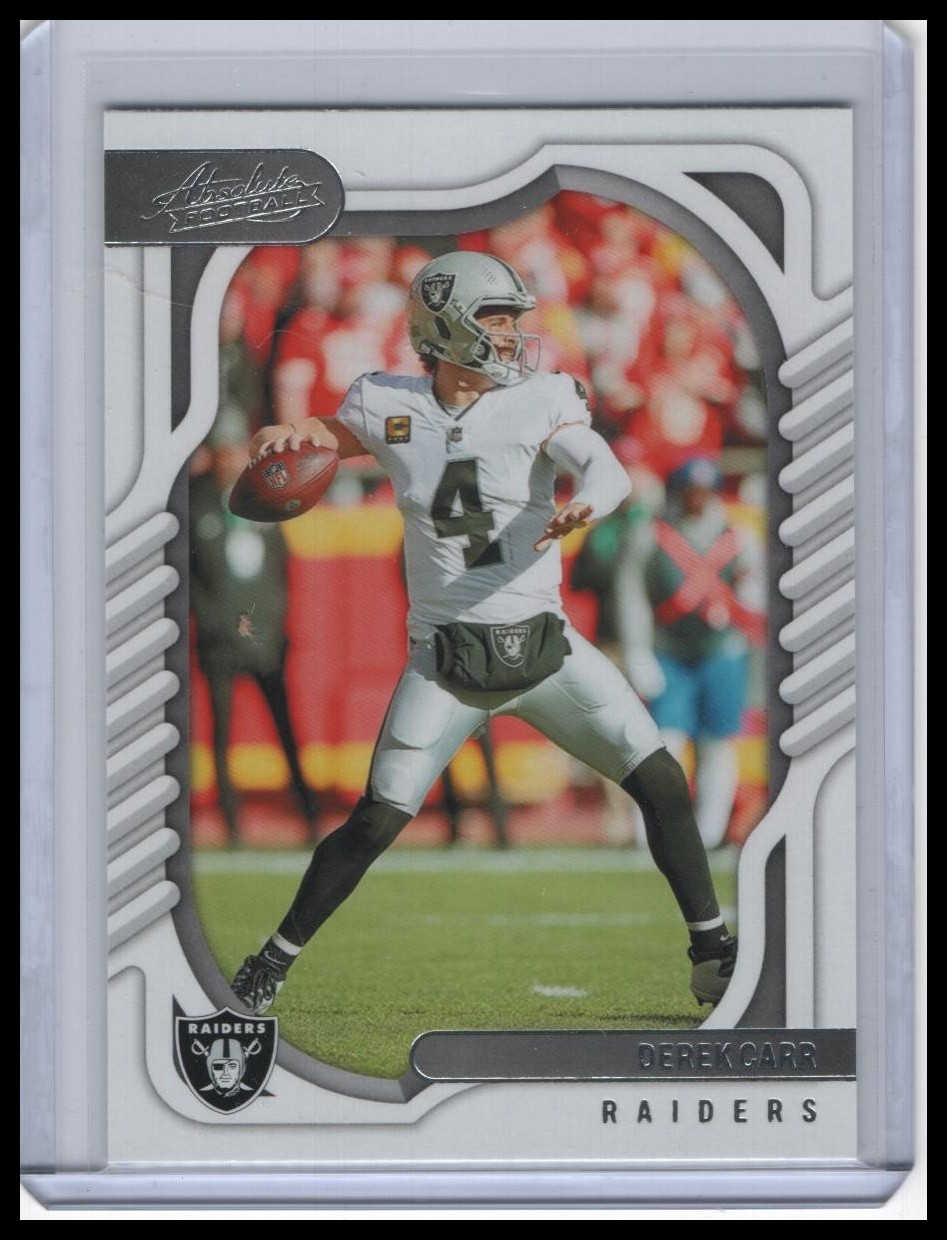 2022 Panini Absolute #63 Derek Carr Retail
