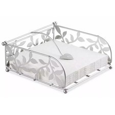 Serviettenhalter 18x18x7cm Serviettenpender f&uuml;r Servietten Metall B-Ware