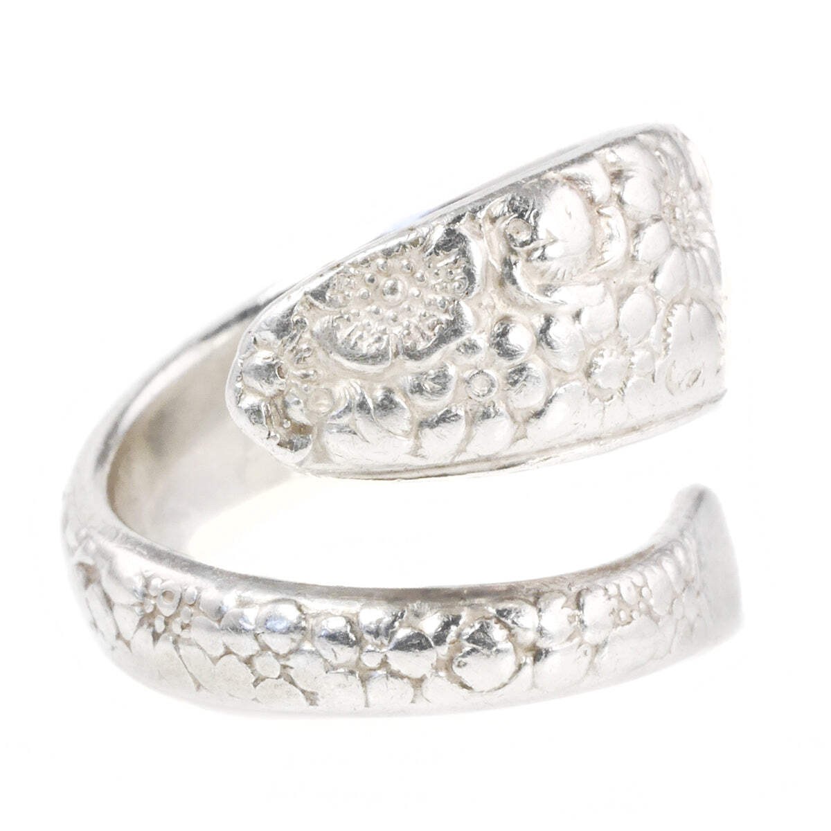 Silver Repousse Ring - image 3