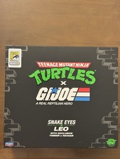 SDCC 2026 TMNT × G.I. Joe Snake Eyes × Leon...