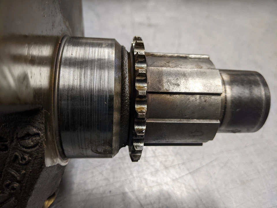 Crankshaft Standard For 11-18 Chevrolet Silverado 2500 HD 6.0 12552216 - Image 3 of 4