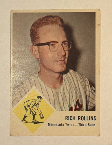 Rich Rollins #24 1963 Fleer card
