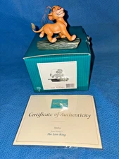 Walt Disney Collectors Society The Lion King Hakuna Matata Simba Figurine Loc A