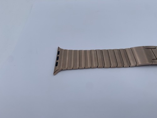 Apple Watch Band Stainless Steel 316L 46mm - Gold - IOS - B+ - 第 3/7 張圖片