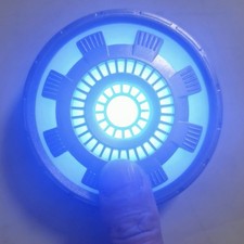 Wearable MK3 Iron Man Arc Reactor LED Light Mark3 Tony Stark Chest Light Resin