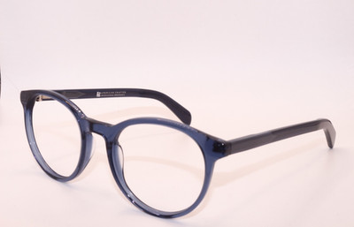 NEW AFFORDABLE DESIGNS ADAMS C4 DARK BLUE AUTHENTIC DESIGNER EYEGLASSES 50-20