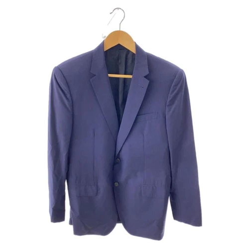 LOUIS VUITTON（LV） Giacca sartoriale LOUIS VUITTON in lana a righe blu navy taglia 52 autentica (dal Giappone