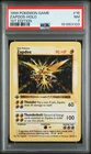 1999 POKEMON BASE SET 1ST EDITION #16 ZAPDOS-HOLO PSA 7
