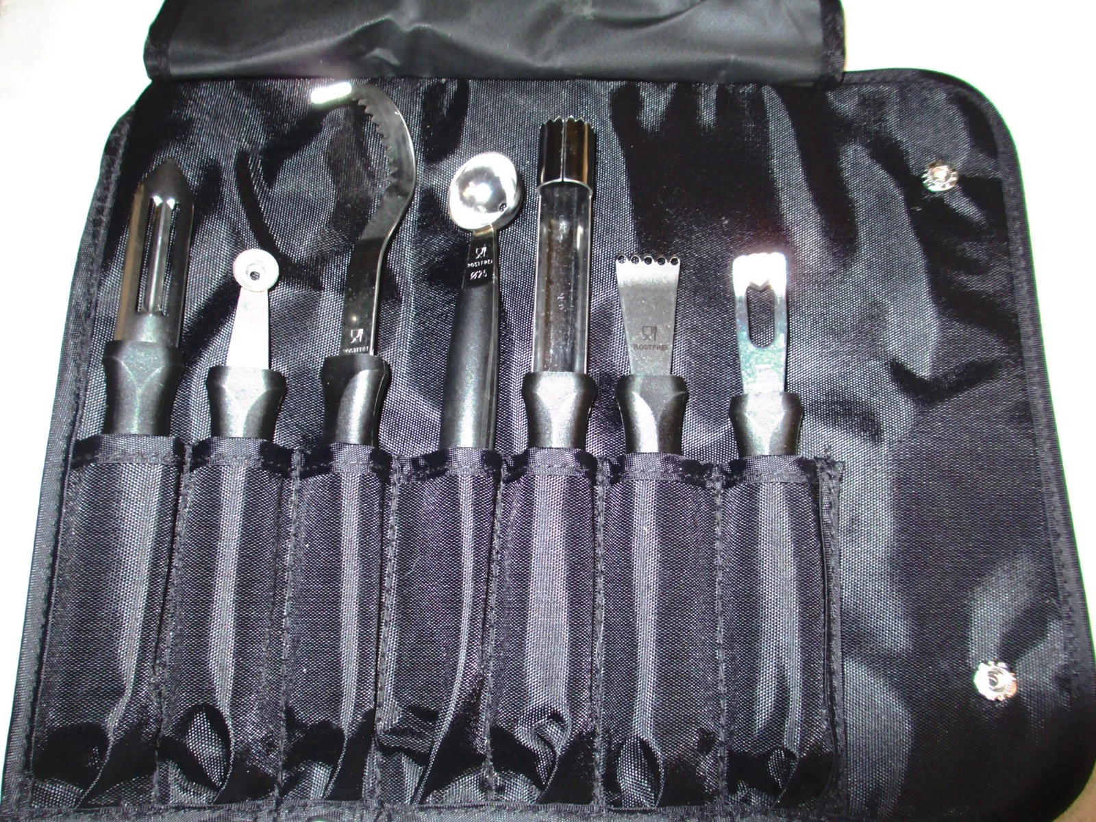 DEXTER ROSTFREI CULINARY GARNISHING KIT NEW W/CASE 7 PIECE