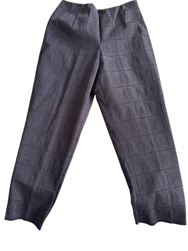 Jupe Stretch Talbots Taille 8P Verte Olive – Coupe A-Line Avec Motif Windowpane