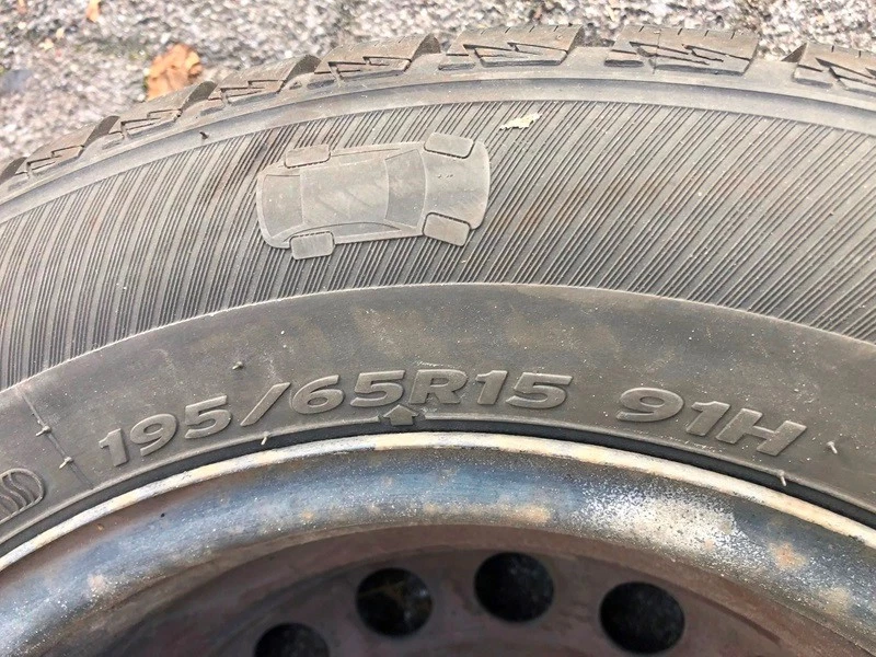 4xkomplette Allwetterreifen+Felgen 195/65R15 91H für Opel Zafira,Meriva,Signum - Bild 4 von 4